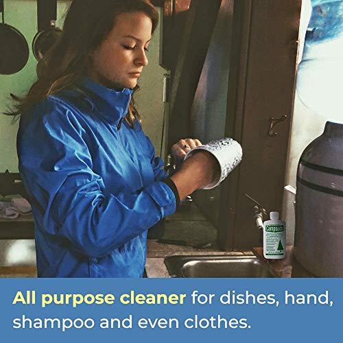 Sierra Dawn Campsuds Outdoor Soap Biodegradable Environmentally Safe All Purpose Cleaner, Camping Hiking Backpacking Travel Camp, Multipurpose - Thumbnail 6