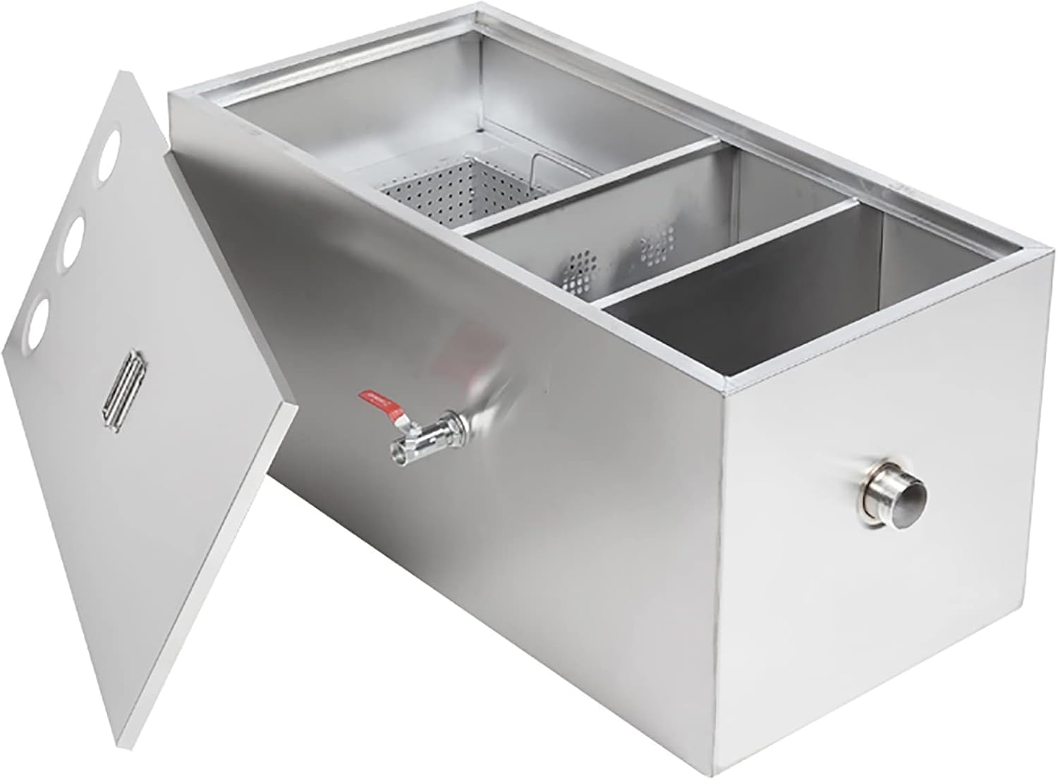 Grease interceptor pièges à graisse en acier inoxydable hors sol