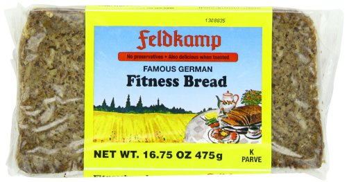 Delba Famous German Fitness Bread, 16.75 Ounce (Pack of 12)