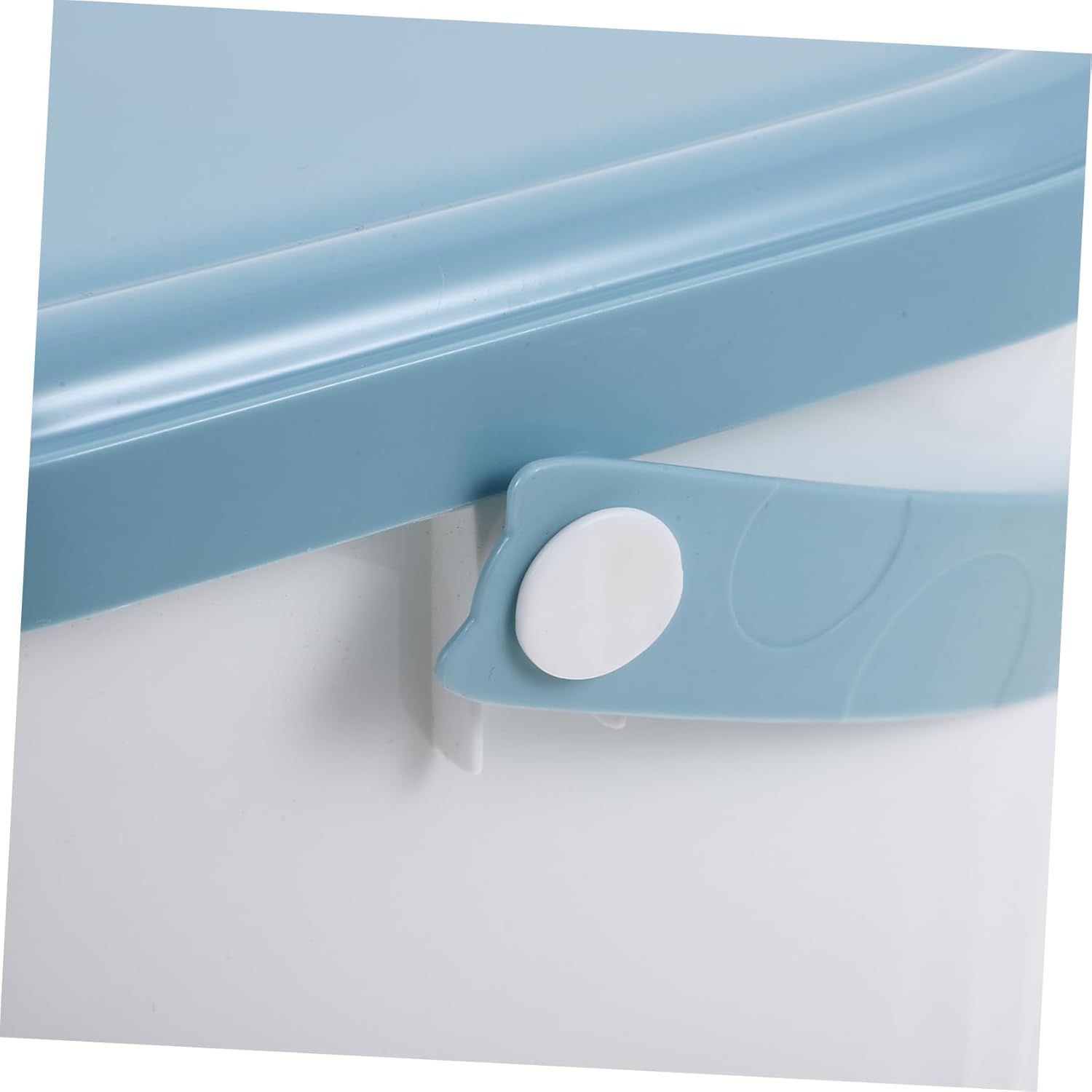 ABOOFAN Large Toy Storage Organizer Lid Bin for Building Blocks and Boys and Girls Toys Portable and Easy to Carry for Home Organization and Tidy Spaces