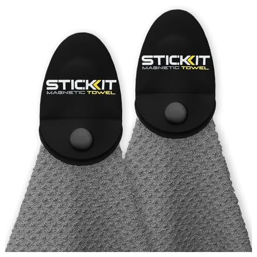 STICKIT Magnetic Golf Towel 2-Pack