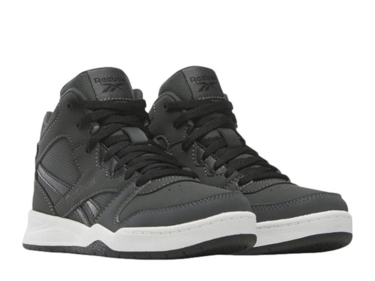 Reebok Unisex Kids Bb 4500 Court Sneaker, Grey6 Ftwrwhite Black, 5.5 UK