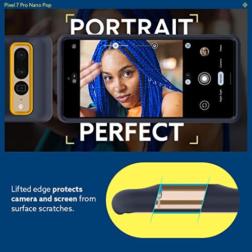 Caseology Nano Pop Case Compatible with Google Pixel 7 Pro - Blueberry Navy
