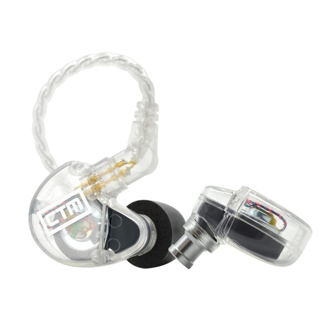 CTM CE110 - Auriculares in-ear para monitor y gamuza keepdrum
