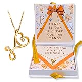 Lidia Pasalodos Regalos para Enfermeras - Regalo Enfermera - Auxiliar De Enfermeria - Enfermeria - Regalos para Medicos - Sanitaria - Colgante estetoscopio - Regao Enfermeras