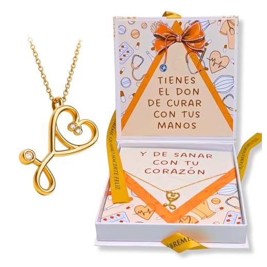 Lidia Pasalodos Regalo Enfermera - Regalos Enfermera Original - Enfermeria - Regalos Para Enfermeras - Tcae - Auxiliar de Enfermeria - Colgante