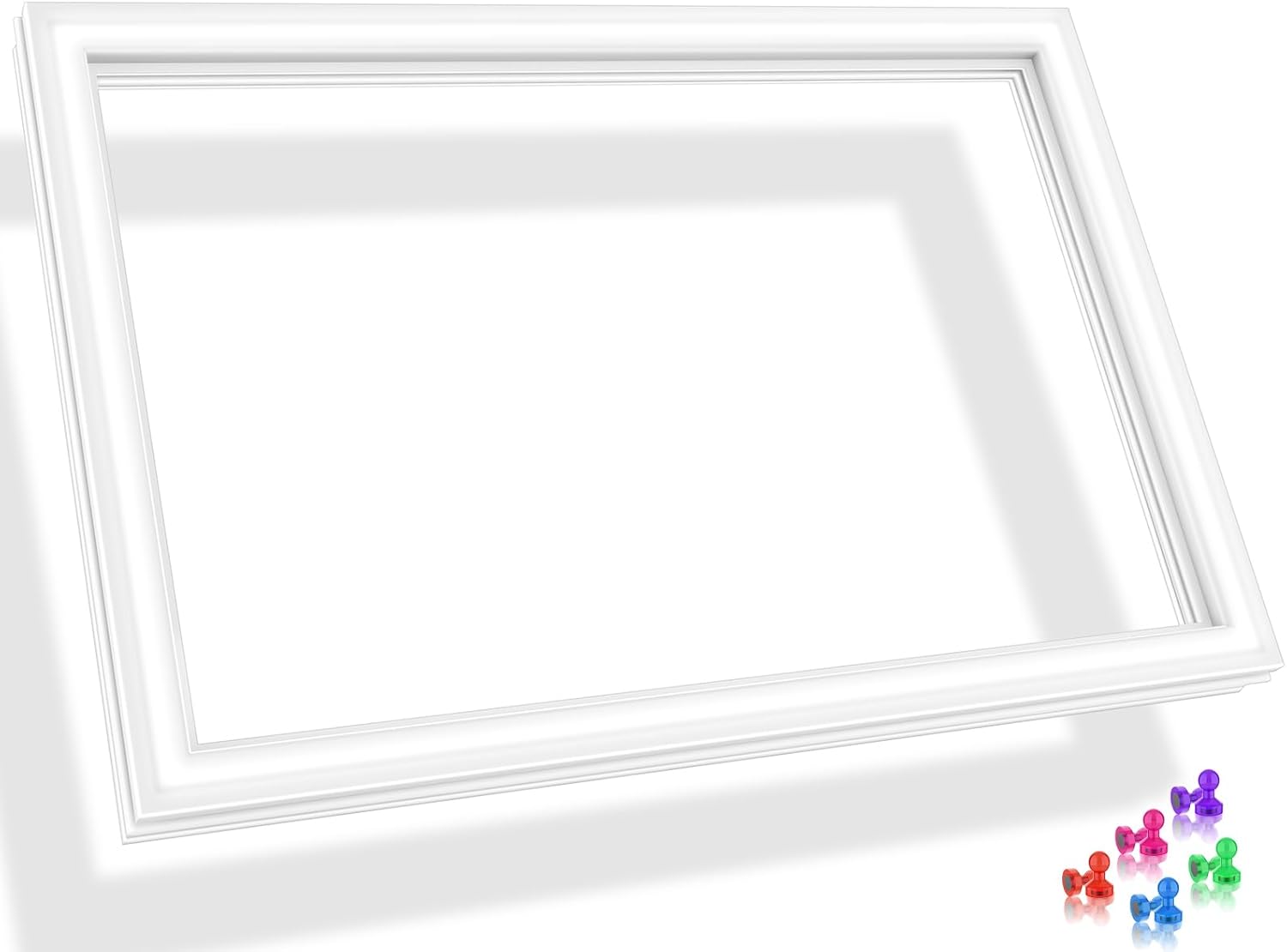 UPGRADED 241872501 Freezer Door Gasket Compatible with Frigidaire Freezer Door Gasket, White 27"x18" 240370901 240370903 Freezer Door Seal For Crosley Kenmore Refrigerator Freezer Door Gasket Seal