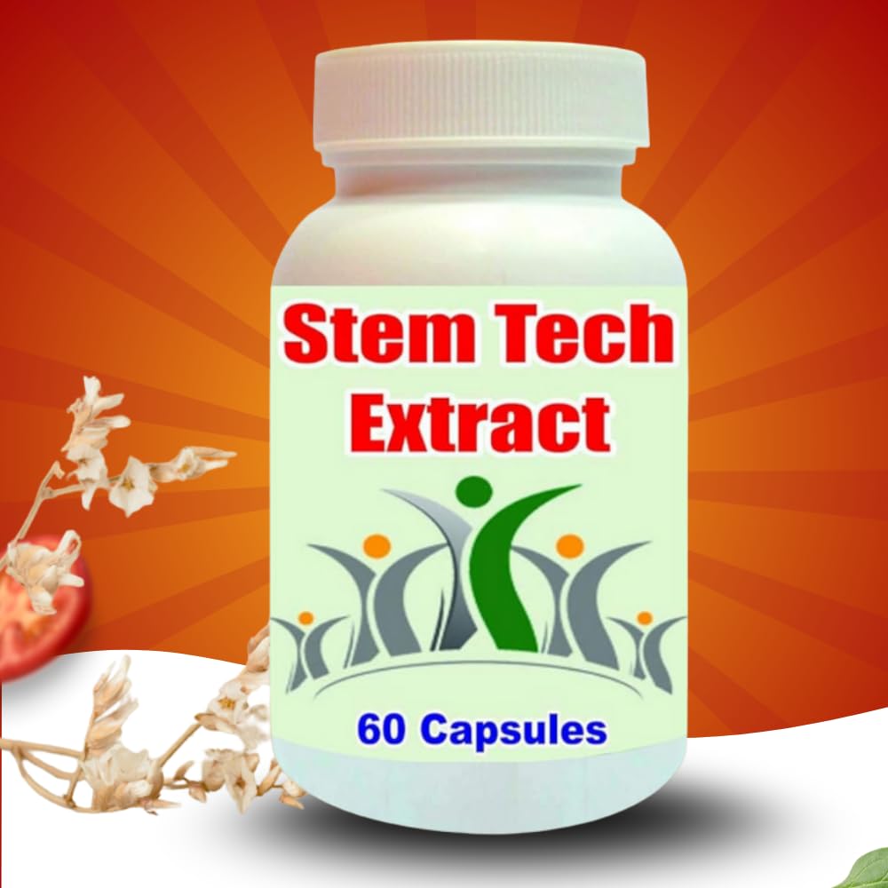 STEM TECH EXTRACT CAPSULES - 60 CAPSULES (GET 1 BOTTLE STEM TECH EXTRACT 50ML DROPS FREE)