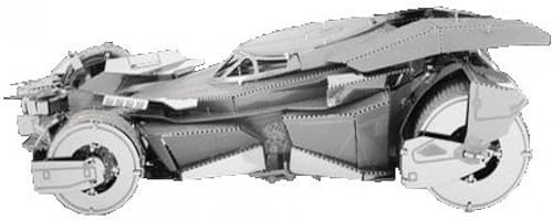 Miniatura 4 de Fascinations Metal Earth 3D Model Kits Classic Batmobile, 1989 Batmobile y Batman v Superman Batmobile - Paquete de 3