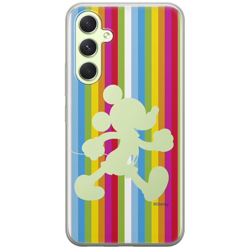 ERT GROUP mobile phone case for Samsung A54 5G original and officially Licensed Disney pattern Mickey 028 optimally adapted to the shape of the mobile phone, partially transparent