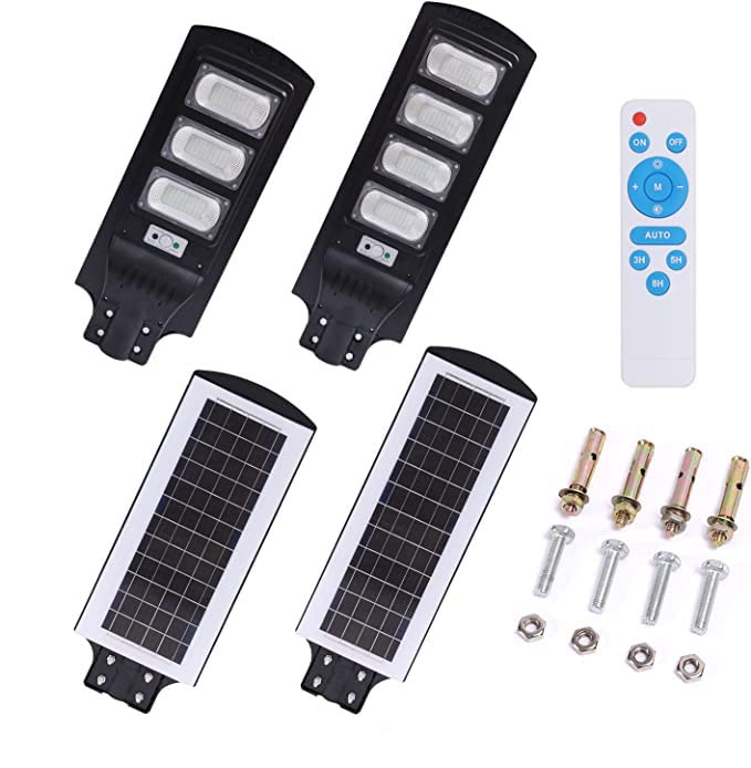 LX Electric 300w Outdoor Solar Street Light