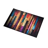 TüRmatte Fussabstreifer Innenbereich Fussabtreter Aussen Schuhabtreter FußAbstreifer Fussabtreter Innenbereich Waschbar TüRvorleger The Carpet Teppich Carpet Mit rutschfestem Boden für eine sichere Verwendung, nicht leicht zu verrutschen.