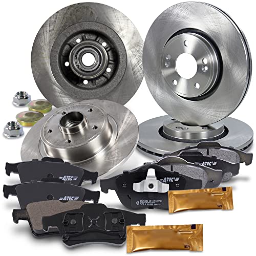 BESTPRICE Bremsenset Hinterachse - Bremsscheiben 260mm + Bremsbeläge