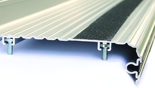 Miniatura 7 de Black Horse - Estribos comerciales de aluminio compatibles con 97-14 Express/Savana 1500-2500-3500|92-15 Ford E/Econoline-RUN102SS