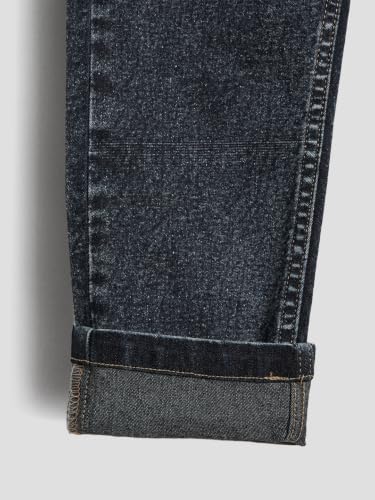 Image of Urbano Juniors Boy's Straight Fit Washed Denim Jeans Stretchable