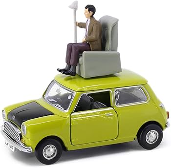 Amazon.co.jp: Tiny City Mr. Bean Mini Cooper Set (Includes Drive