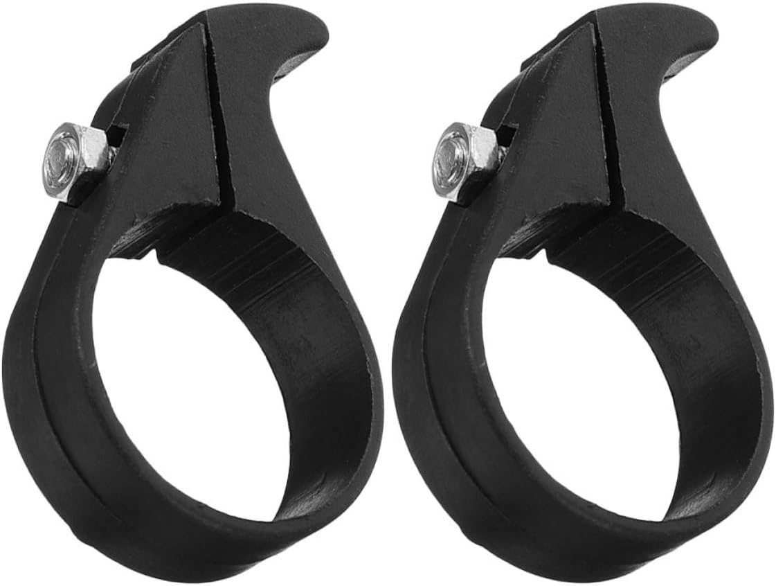 Healifty 2pcs Mountain Bike Chain Deflector and Bicycle Chain Drop Protector 31.8mm for Folding and Road Bikes Cycling Drivetrain Accessories