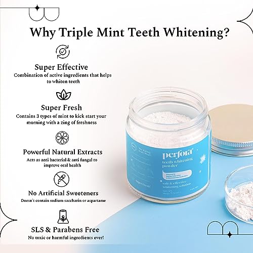 Image of Perfora Ultimate Teeth Whitening Combo - Purple Magic Whitening Serum, Dream White Toothpaste, Alcohol Free Mint flavoured Mouthwash, Triple Mint Teeth Whitening Powder & Pack of 2 Toothbrushes