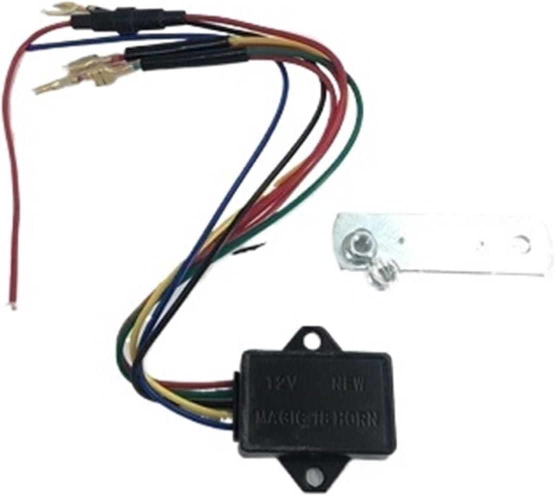 New 12V 18 Audio Echo High Frequency Electronic Car Motorcycle Snail Horn Modification Accessories