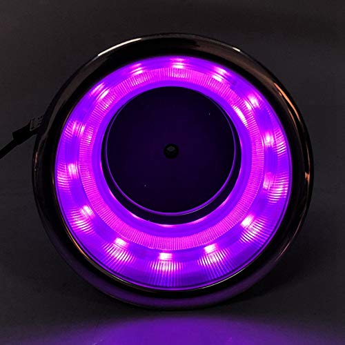 Portavasos LED RGB con control remoto para carro miniatura 2