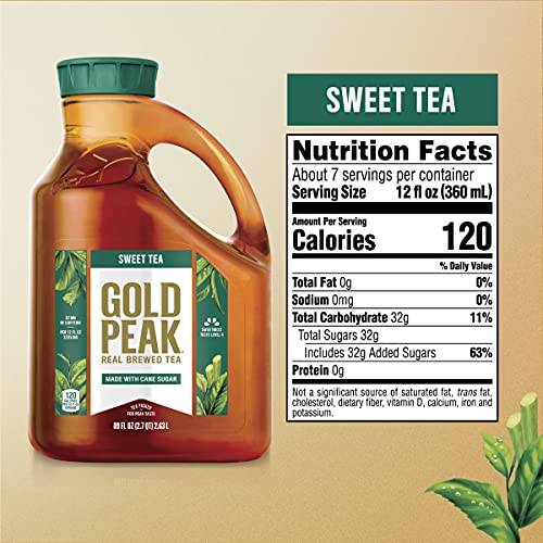 Gold Peak, Sweet Tea, 89 Fl Oz #TOP5