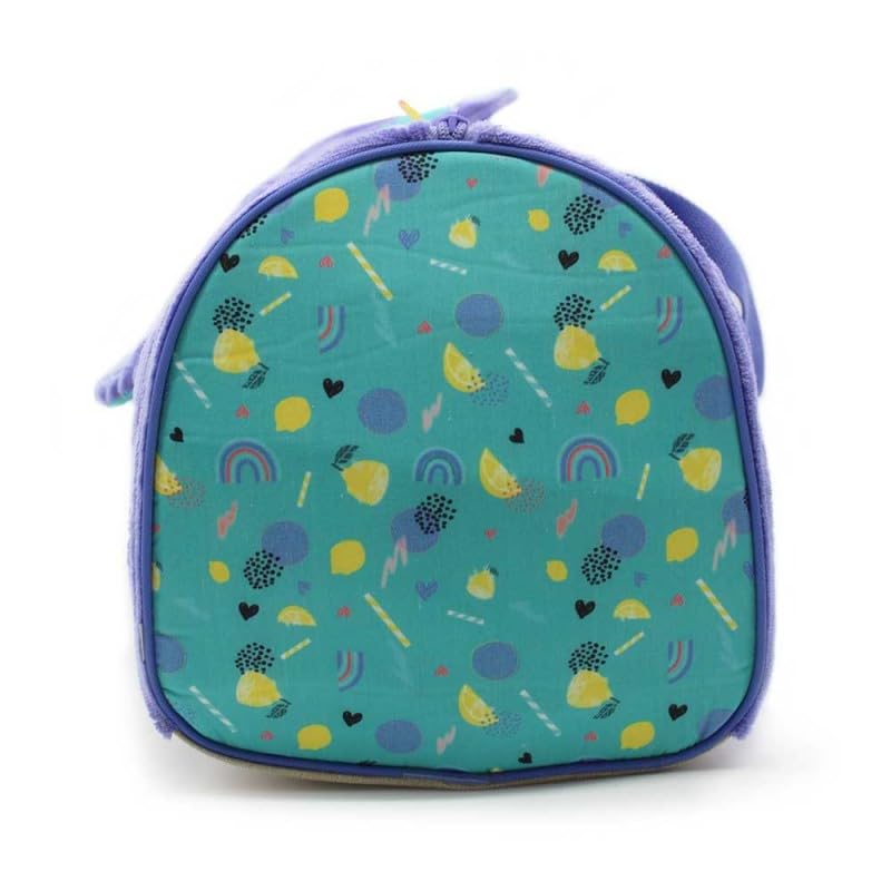 Les Déglingos, Kiprocos Kiprocos The Zebra Weekend Bag, Baby Changing Bag and Travel, Unisex Kids, Purple, One Size, Purple - Image 3