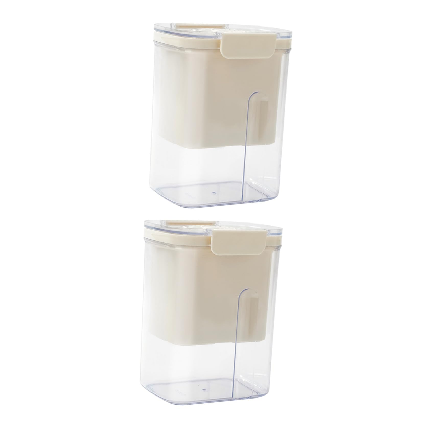 Toyvian 2 Piezas Filtro de Yogur con Colador de Malla Fina para Hacer Queso y Yogur Casero Reutilizable Fácil de Limpiar para Uso Doméstico