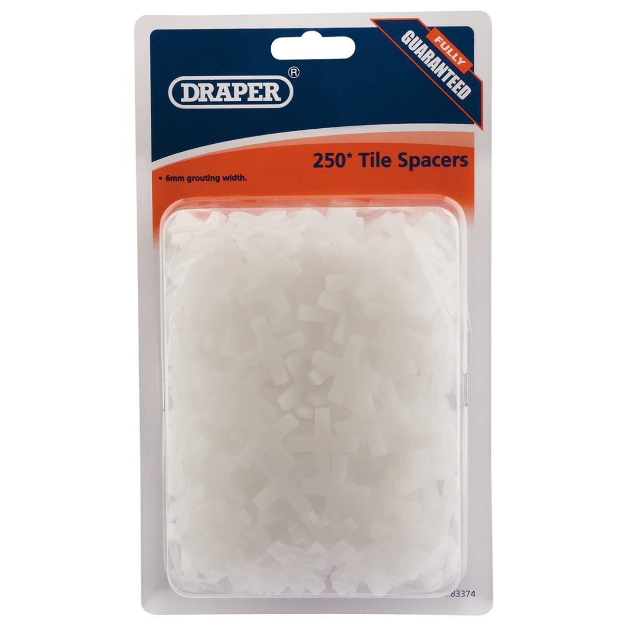 Draper 6mm Tile Spacers (Approx 250) TS2/A