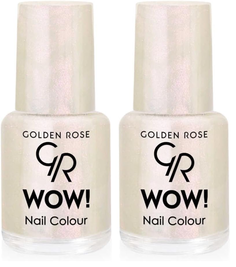 Golden Rose Wow Nail Color No:123 - Oje 2li paket