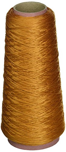 Image of DMC Six Strand Embroidery Cotton 100 Gram Cone, Golden Brown Medium