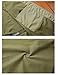 Vanchenl Herren Casual Utility Reisen Angeln Weste Outdoor Arbeit Leichtgewicht Safari Foto Multi Taschen Westen Khaki L