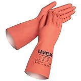 Uvex CN34 Schutzhandschuhe – ideal für Reinigungsarbeiten, Autopflege & DIY, flexibler Griff & hoher Komfort - 1 Paar - Größe 11