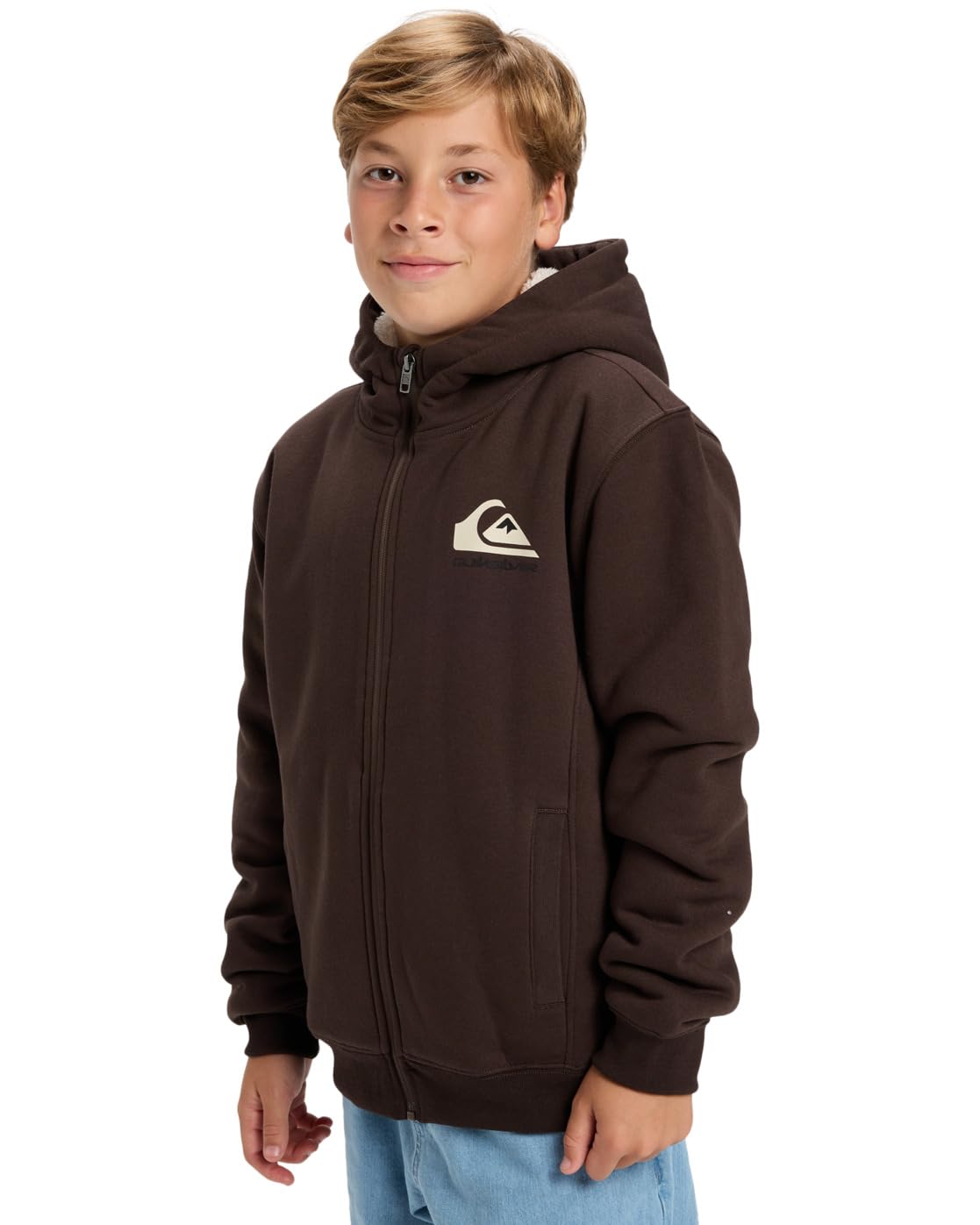 Quiksilver Fleece Sherpa Cardigan Garçon (Lot de 1)