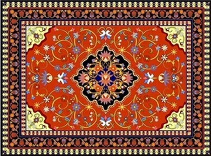 Tapis antiglisse classique Yuxin Zhaochen grand format 80x160
