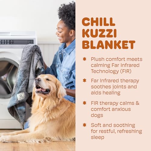 Couverture de luxe pour chien velours velboa Chilli Kuzzi peluche douce - 7