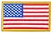 SpaceAuto Bundle 4 Pieces Iron on or Sew on Military Tactical Morale Badge Emblem Patch - NASA Logo,100th Space Shuttle Mission, Golden Red USA Flag, NASA