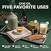 100% Pure Rosemary Essential Oil - 4 Fl Oz - Rosemary Oil for Hair, Skin, Diffuser, Aromatherapy & DIY Candle Making Scent #5