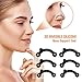 Maitys 2 Sets Nose up Lifting Shaper Clip Clipper Nose Shaper Lifter Inserts Shaping Clip Silicone Beauty Tools Invisible Face Slimming Device