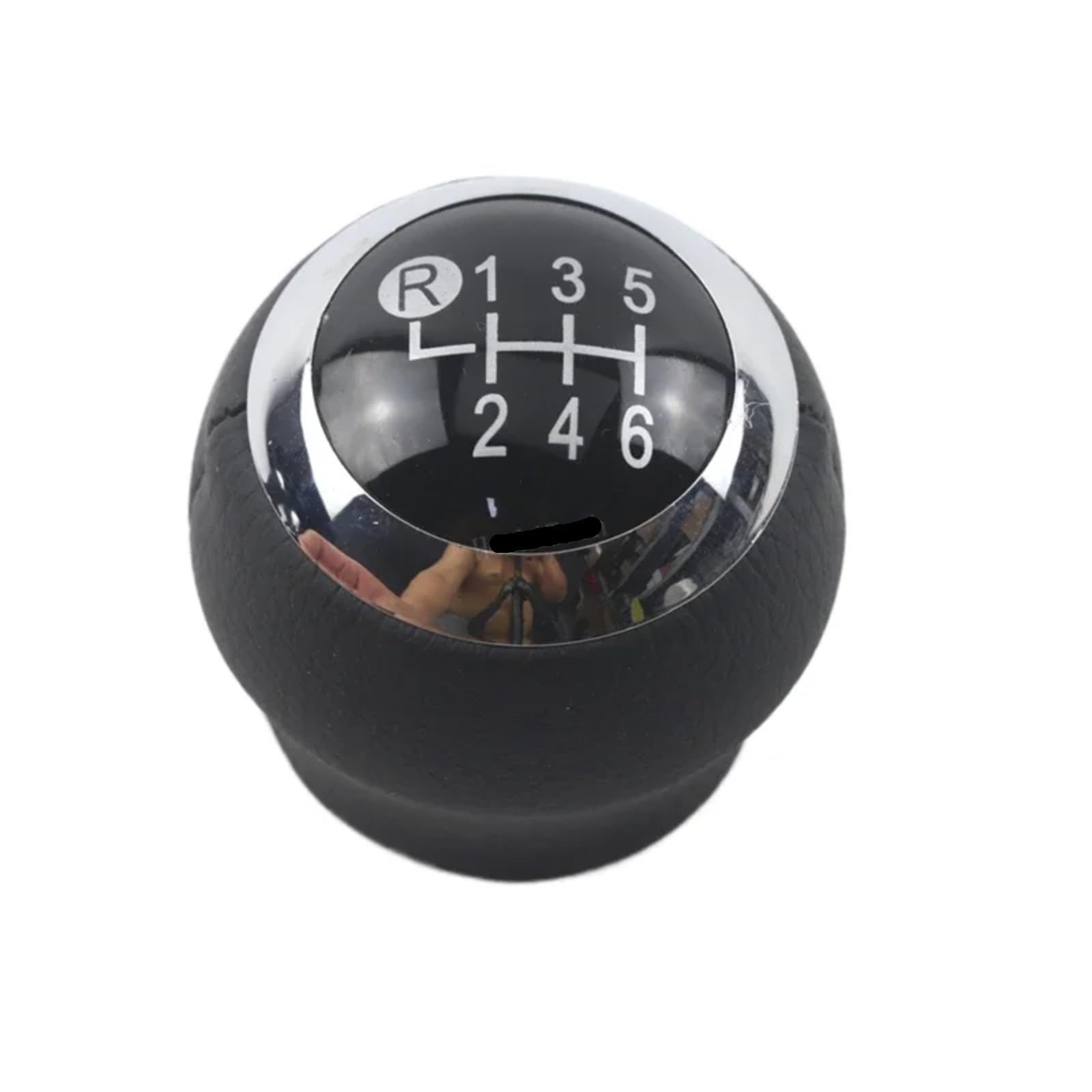 Tudexx Black Car Gear Shift Knob Head Compatible With Toyota For Corolla For Verso 5/6 Speed Stick Gear Shift Knob Shifter Lever Handle Gaiter Boot Cover Head