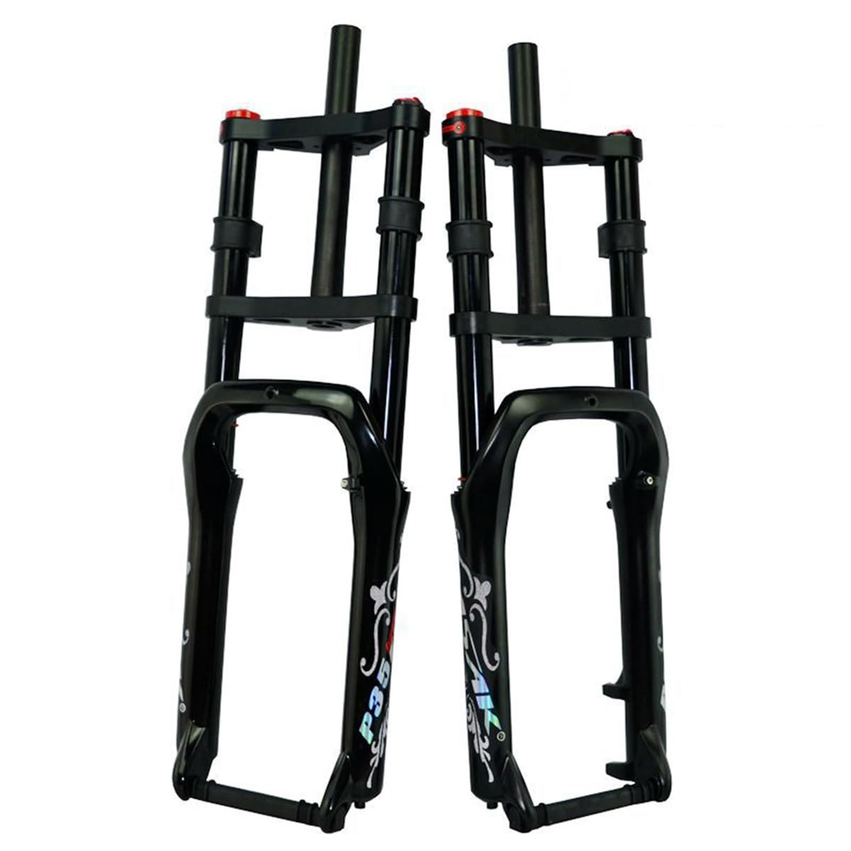 Fourche à air vtt xc 20 pouces avec blocage rapide et débattement 185mm