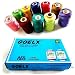 GOELX Goelx Silk Thread 10 Spools Multicolour For Bangle-Jhumka-Jewellery Designing