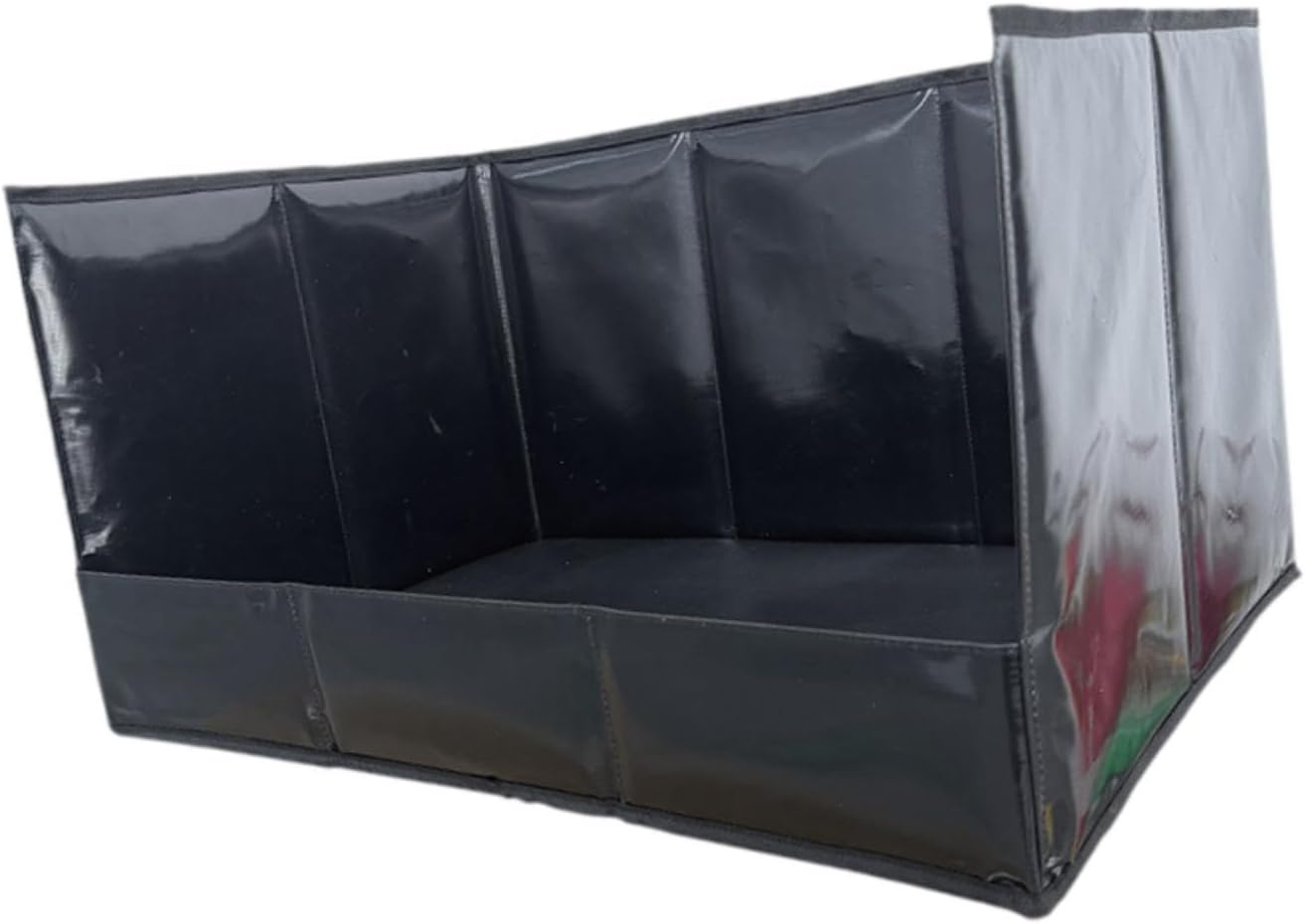 Indoor Puppy Potty Pee Pad Holder Tray with High Walls Dog Pee Pad Holder for Puppy Small and Medium Dogs, Black L