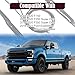 CXFDDV Sunroof Glass Cables and Track Assembly Repair kit - Track Assembly Set for Ford F150 2015-2020, Ford F250 F350 Super Duty 2017-2019, Ford Expedition/Lincoln Navigator 2018-2020, FL3Z16502C22