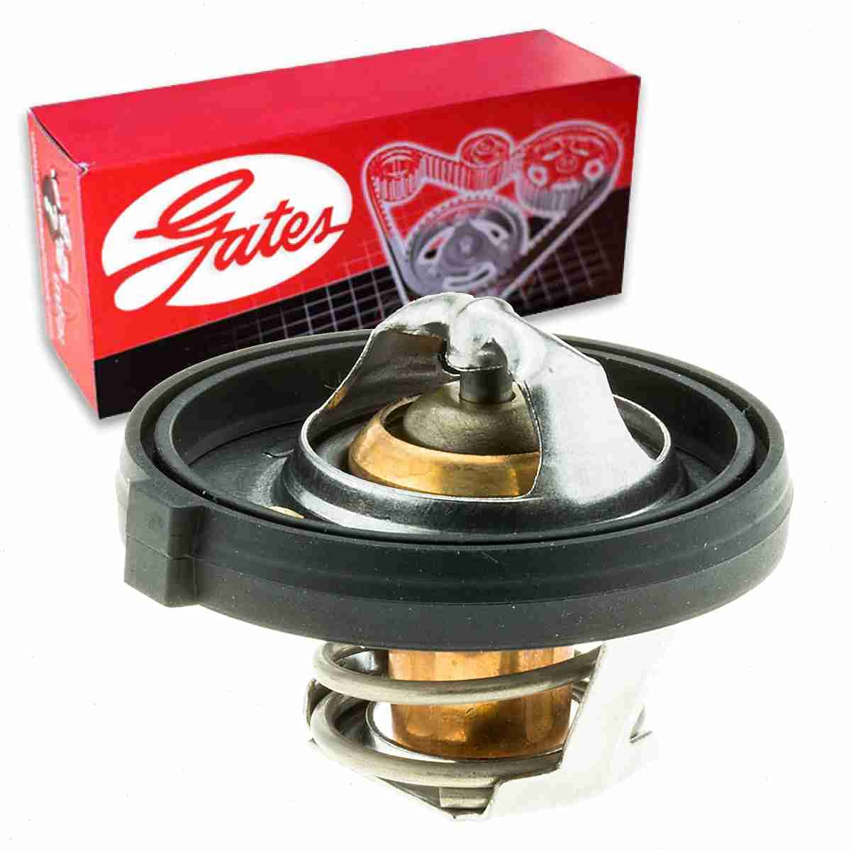 Gates Engine Coolant Thermostat compatible with Dodge Neon 2.0L 2.4L L4 1995-2005