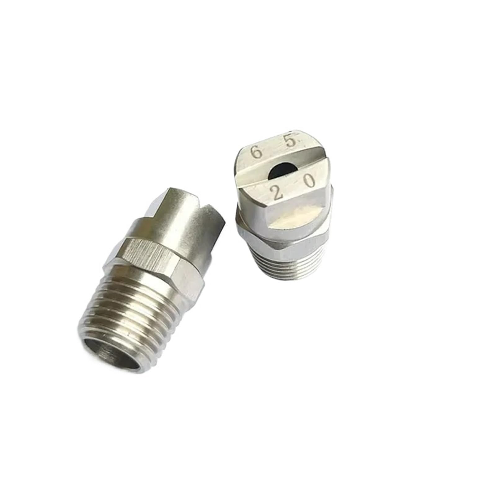 Flat Fan Spray Tip, Flat Fan Nozzle 3/8In BSPT V-Shape High Pressure Water Spray(3l8 5003)