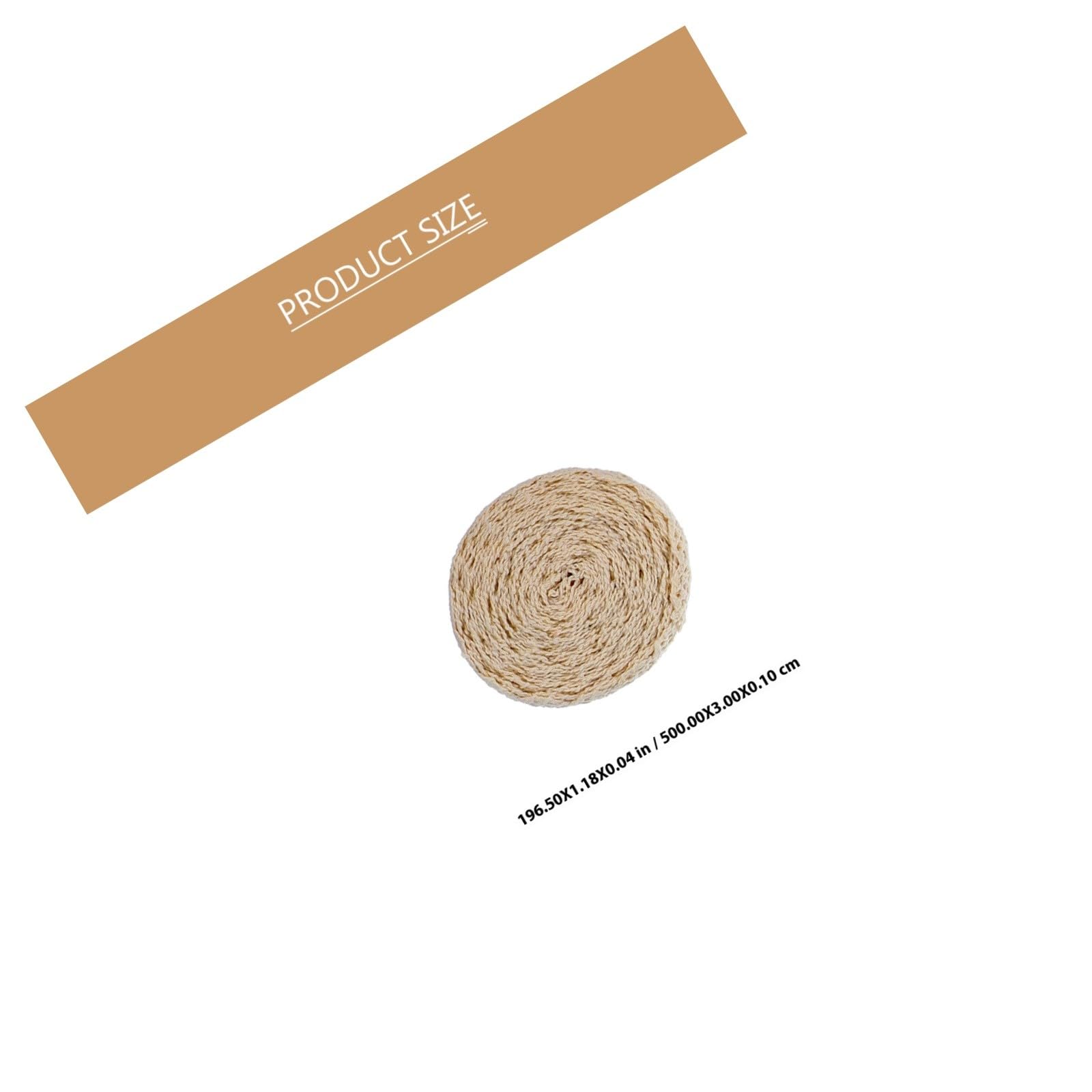 9 Rollos de Encaje de Algodón y Estilo Elegante Beige Textura Varios estilos para Costura y para Cortinas y Muñecas Varios estilos