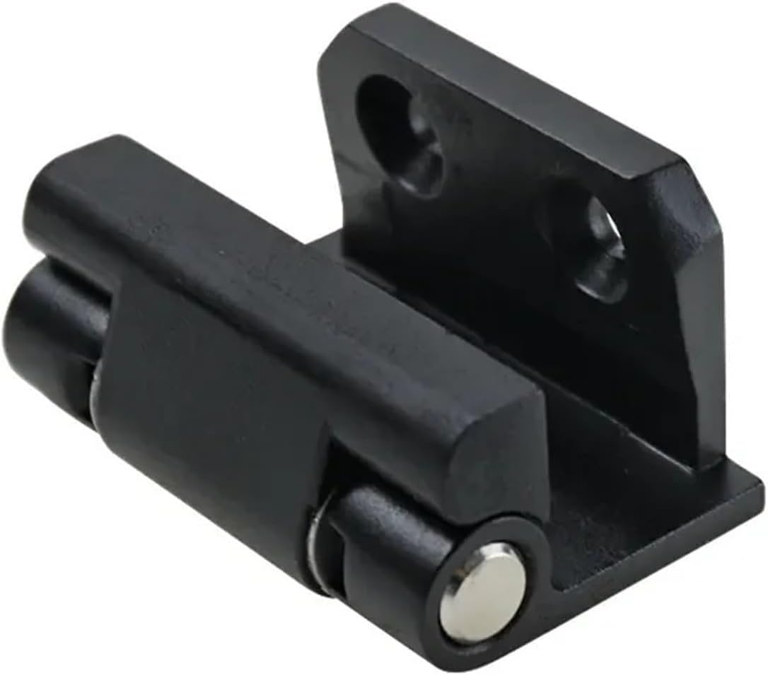 Black Zinc Alloy Heavy Duty Cabinet Hinge 1Pcs