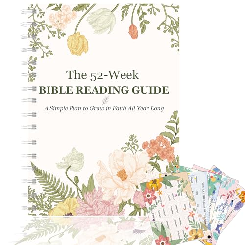 The Bible In A Year 52-Week Bible Study Journal Planner