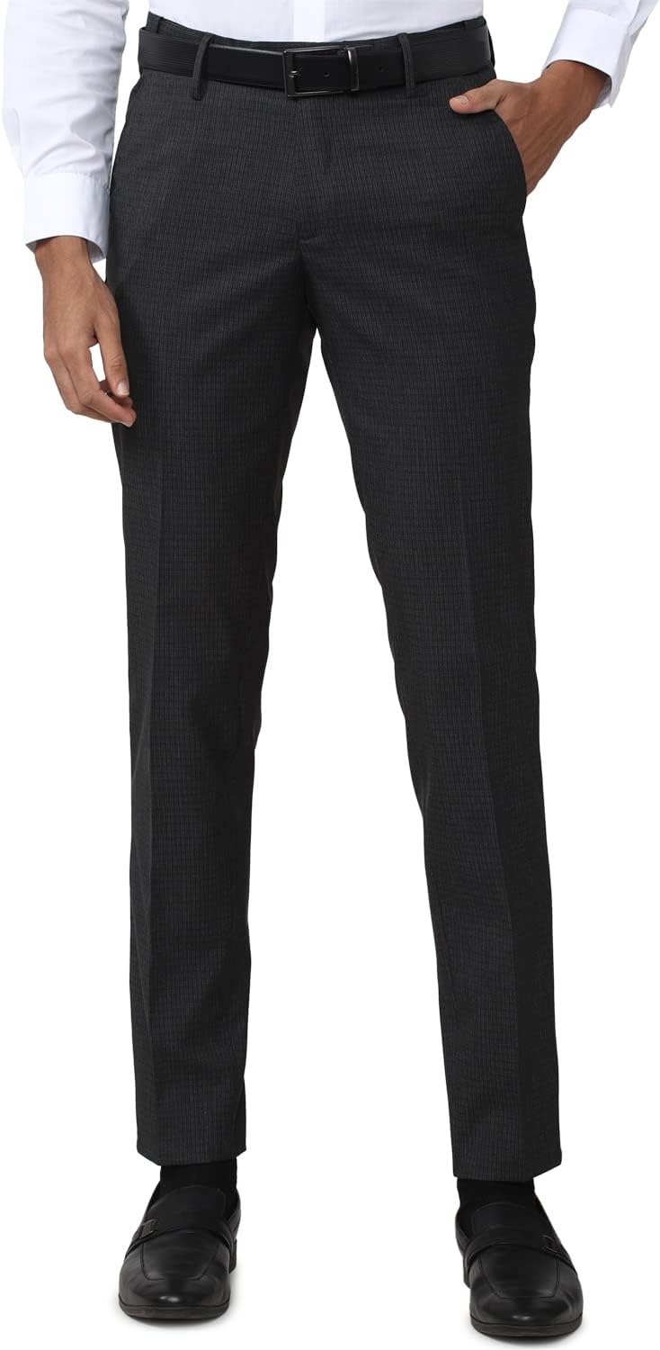 Peter England Men PETFONSPA80080 Slim Peter England Men PETFONSPA80080 Slim