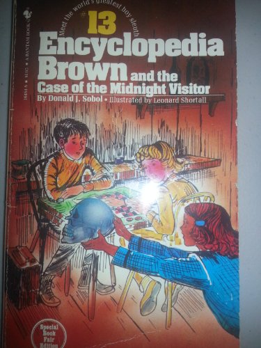 13 ENCYCLOPEDIA BROWN AND THE CASE OF THE MIDNI... 0553150766 Book Cover